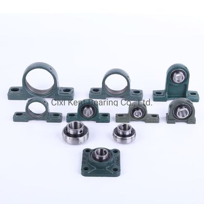 Cuscinetti radiali UCFL 201 202 203 204 205 per autoparts utensili per macchine di Cixi Kent Bearing Manufacture